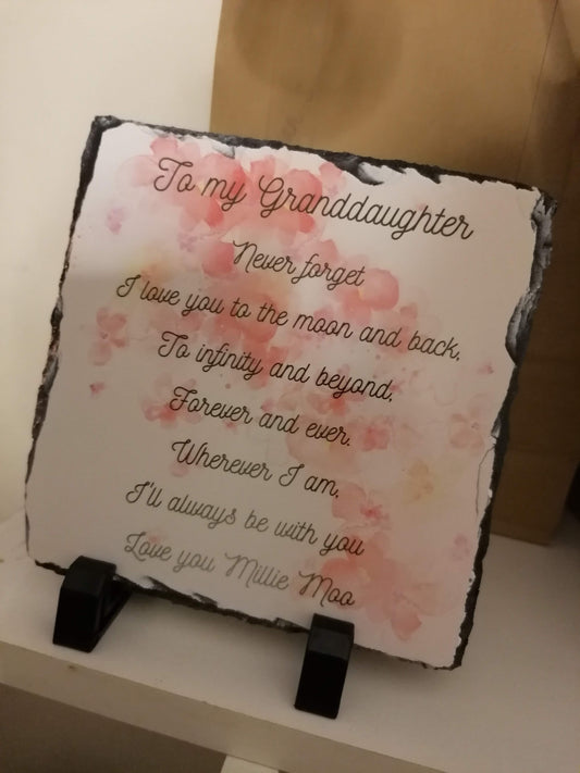 Personalised Slate